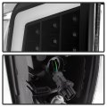 Acanii For 2016-2023 Toyota Tacoma Full Led Light Tube Black Tail Lights Brake Lamps Driver Passenger Side