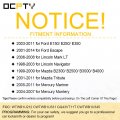 Ocpty 1 X Flip Key Entry Remote Control Fob Transmitter Replacement For F Ord Mazda Mercury Lincoln Cwtwb1u331 3 Buttons 315mhz