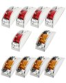 10 Piece Trailer Side Marker Lights Led Clearance Amber And Red For Trucks Trailers Golf Carts Waterproof 12v Vehicle Light 