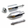 Motorcycle Chrome Billet Aluminum Spike Frame Sliders For 2004-2005 Suzuki Gsxr600 Gsxr750 Gsxr 600 750 P N Mt290-007 