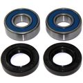 Caltric Front Wheel Ball Bearings Seals Kit Fits Yamaha Yz80 Yz-80 1993-2001