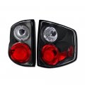 Tlaps 7422448535563 For 1994-2004 Chevy S10 Gmc Sonoma 1995-2000 Isuzu Hombre Black Housing 3d Altezza Tail Lights 