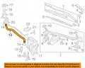 Land Rover Genuine Filler Neck Hose Range 2003-2006 Oem New Dnd000011