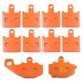Smt-replacemenet Of Fa417 Fa192 Brake Pads Compatible With Kawasaki Ninja Zx6r Zx 600 Zx600 Zx-6r 2007-2014 Front Rear Carbon