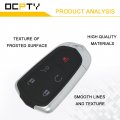 Ocpty Key Fob Shells Case For 2015 2016 Cadillac Srx 1pcs