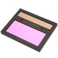 Auto Darkening Welding Lens Solar Panel Charging With Quick Response Arc Sensor For Welders And Professionals 
