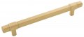 Belwith Keeler Monroe Collection Pull 6-5 16 Inch 160mm Center To Brushed Golden Brass Finish 