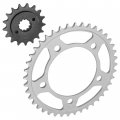 Caltric Front Rear Sprockets Kit Compatible With Honda Vt750dc Vt-750dc Shadow 750 Spirit 2000-2003