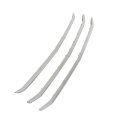 3 Kit Chrome Snap On Grille Overlay Grill Cover Replacement For Silverado 1500 2016 2017 2018