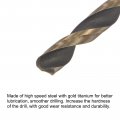 Uxcell 10 Pcs High Speed Steel Hex Shank Twist Drill Bit 4 8mm Drilling Dia With 1 Inch 105mm Length