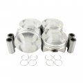 Dnj P236 Piston Set For 2002-2011 Acura Honda Civic Rsx 2 0l Dohc L4 16v 122cid K20a2 K20z1 K20z3 