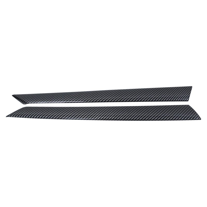 Xtremeamazing 4pcs Carbon Fiber Black Interior Door Panel Stripes Trim For Accord 10th 2018-2022