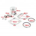 Lirun Motorcycle Engine Cylinder Piston Ring Head Gasket Kit For Yamaha Pw80 1983-2006