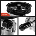 A-premium Power Steering Pump With Pulley Compatible Land Rover Lr3 2005-2009 Range Sport 2006-2009 4 2l 4l Replace Qvb500390