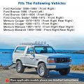 Power Window Lift Motor Replacement For Ford F150 F250 F350 Aerostar Front Left Regulator Replace Part 742 250 11m104