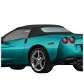 Convertible Soft Top Replacement For 2005-2013 Chevy Chevrolet Corvette C6 Roof With Clear Heated Glass Window Premium Grade 