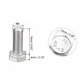 Uxcell M6x16mm Hex Bolts 304 Stainless Steel Hexagon Screw Bolt 30pcs