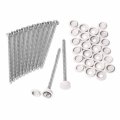 Polaris Homeside Shutter Screws Caps 930 White 