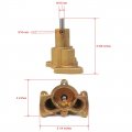 The Rop Shop Brass Raw Sea Water Pump Kit For Sierra 18-3160 183160 18-3160-1 Boat