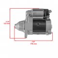 Caltric Starter Compatible With Kawasaki Mule 500 Kaf300 1990 1991 1992 1993 1994 1995 1996