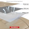 A-premium Medium Parchment Tan Seat Cover Compatible With Ford Super Duty 2002-2007 Front Left Driver Side