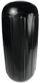 Center Hole Boat Fender Roto Molded Marine Grade Vinyl Black 8 In X 20 For 25 Ft To 35 Boats Model 79151 