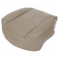 Passenger Side Artificial Leather Seat Bottom Cover Compatible With 2003-2007 Gmc Sierra Chevrolet Silverado 1500 2500 3500