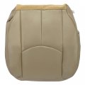 Passenger Side Artificial Leather Seat Bottom Cover Compatible With 2003-2007 Gmc Sierra Chevrolet Silverado 1500 2500 3500