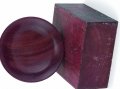 Lot Of Purpleheart Turning Wood Bowl Blank Lathe Size 8 X 3 Customizable Blanks For Woodworking And Diy Projects Exwzox03133 