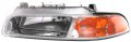 Evan-fischer Headlight Assembly For 1995-2000 Dodge Stratus Halogen With Improved Pattern Beam Driver Side 