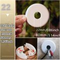 Wall Flange Easy Installation Plastic Radiator Escutcheon Water Pipe Drain Line Cover Collar Snap-on Snap Hand Rail Base Trim A