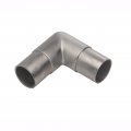 Lavi 2 Satin Solid Stainless Steel Square Flush Elbow 90 Degree