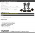 Rear Air Spring To Coil Conversion 6 Piece Kit Compatible With 1995-2002 Lincoln Continental