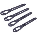 T2 T3 Style Rubber Bike Rack Strap Bike Carrier Securing Chain 4 Packs 