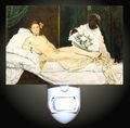Olympia By Manet Decorative Night Light 