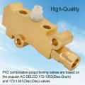 Pv2 Combination Proportioning Valve Pv71 Disc Drum Front Drum Rear Brass Brake 172-1353 Fit For Ford Chevy Classic Car Truck