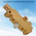 Pv2 Combination Proportioning Valve Pv71 Disc Drum Front Drum Rear Brass Brake 172-1353 Fit For Ford Chevy Classic Car Truck