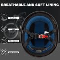 Ilm Motorcycle Half Helmet With Sunshield Quick Release Strap Face Fit For Cruiser Scooter Dot Approved 883v Gloss Black