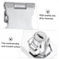 3 Sets Lock Glass Door Furniture Latch Zinc Alloy Showcase Desk