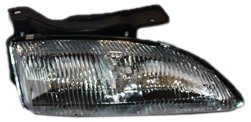 Chevrolet Cavalier Passenger Side Headlight Assembly 20-3018-00 Clear Led Front Vehicle Light Waterproof Plastic Lens