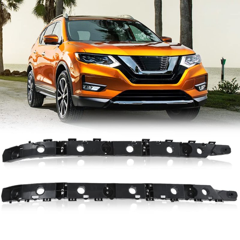 Rear Bumper Brackets Retainers Driver And Passenger Side For Nissan Rogue 2014 2015 2016 2017 85220-4ce0a 85221-4ce0a