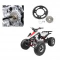 Front Rear Sprocket 420 Chain 155mm 37t 17t Universal For 50cc To 125cc Dirt Mini Bikes Atv Go Kart