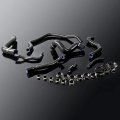 Silicone Radiator Hose Kit For Bmw E34 M50 525 525i 528 530 530i 6cy 1889 1995 Black Coolant Pipe With Clamps 