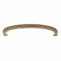 Vicenza Designs P2001 Tiziano 9-inch Half-cylindrical Pull Appliance Antique Gold 