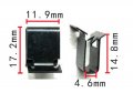 Autobahn88 Bumper Grille Grill Badge Clip Compatible With Vw Audi Oem 8l0807180 Pack Of 5