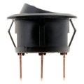 Illuminated Rocker Switch 25a Single Pole Black Plastic Housing For Car Universal Fit Part Number Alx-pau-mm-84883-cl360a50 