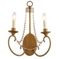 Estelle Collection 2 Light Cha 18 H X 12 75 W 5 Champagne 