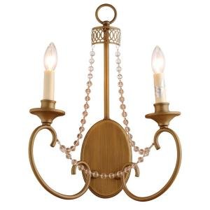 Estelle Collection 2 Light Cha 18 H X 12 75 W 5 Champagne