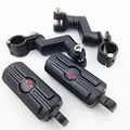 Aftermarket Offset 1 5 2 Highway Radical Skull Foot Pegs Clamps For Yamaha Xvs650 Xv1600 Xv1700 Motorcycle