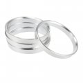 X Autohaux 4pcs Od 72 6mm To Id 68 1mm Aluminium Alloy Car Hub Centric Rings Wheel Bore Center Spacer